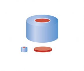 Esslab MACHEREY-NAGEL Blue Crimp Closures