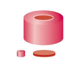 Esslab MACHEREY-NAGEL Red Crimp Closures