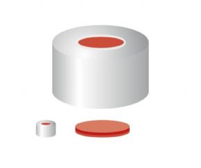 Esslab MACHEREY-NAGEL Silver Crimp Closures