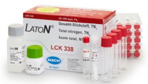Hach LCK338 Laton Total Nitrogen cuvette test 20-100 mg/L TN, 25 tests