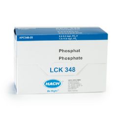 Hach LCK348 Phosphate Ortho/Total cuvette test 0.5-5.0 mg/L PO4-P, 25 tests