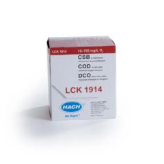 Hach LCK1914 COD cuvette test for salt water, 250-1000 mg/L O2, 25 tests