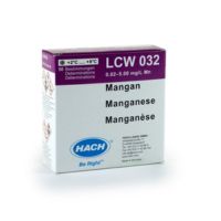 Hach LCW032 Manganese reagent set 0.2-5 mg/L / 0.02-1.0 mg/L Mn